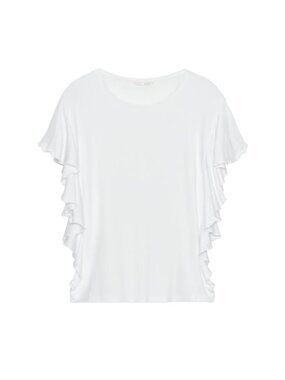 Ruffled Sleeve T-shirt